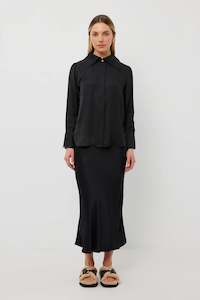 Tuesday: Tuesday: Miller Top. Black Satin.