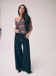 Mosh Mosh: Mos Mosh Heyanno Noble Rinse Jeans. Dark Blue