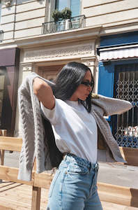 Mos Mosh Heyanno: Trust Stable Tee. White