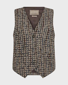 Mos Mosh: Faye Elice Vest. Rain Drum.