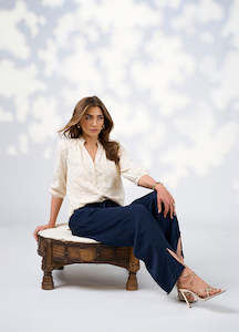 Loobies Story: Loobies Story: Mischa Blouse. Ecru.