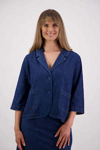 Briarwood: Sydney Jacket. Denim.