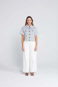 Thing Thing: Thing Thing: Zephrya Top. Stripe.