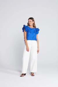 Thing Thing: Tiesy Top. Cobalt