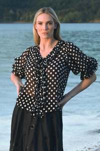 Trelise Cooper: Trelise Cooper:  RUFFLE MY LOVE Blouse