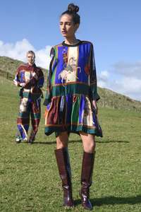 COOPER: Bold Hem-mingway Dress: