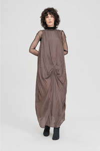 Taylor: Journey Dress - Bronze Stripe