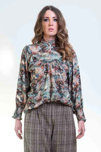 Sheryl May: Blossom Haze Blouse
