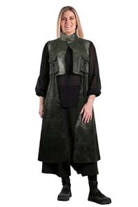 Deeanne Hobbs: DEEANNE HOBBS: Construction Coat Sleeveless.