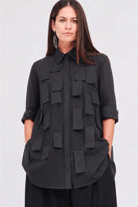 Taylor: Taylor: Spoke Shirt - Black