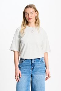 POM: TSHIRT POM Grey Melange
