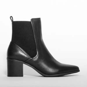 Ankle Boots Heel: Vala Black Boot