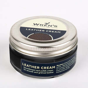 Foot Shoe Care: Wrens Shoe Cream Black