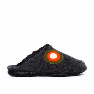 Slippers: Lille 101 Charcoal