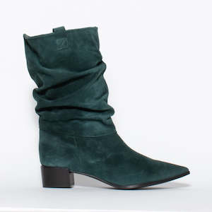 Brenda Zaro: Alina Petrol Suede