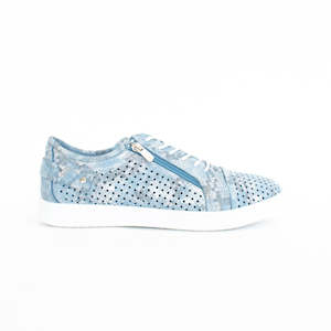 Cabello: Roma P Denim Metallic