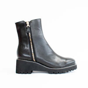 Ankle Boots Heel: Police Black