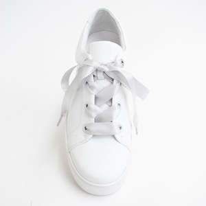 Minx: Silver Satin Laces