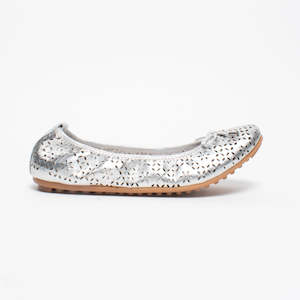 Ballet Flat: Beja Silver