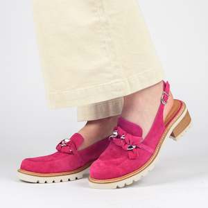 Suede Shoes: Dosile Hot Pink Suede