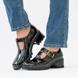 Shoes Mid: Derry Black Patent