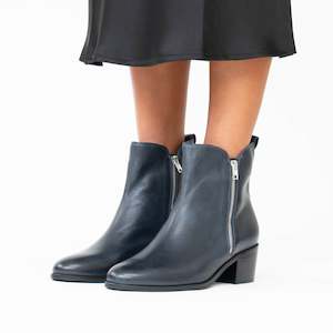 Ankle Boots Heel: Rondon Dark Navy
