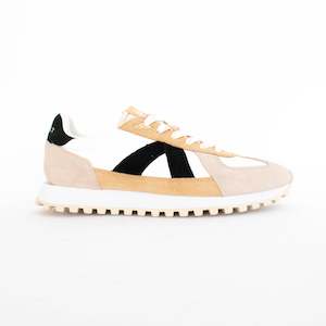 Sneakers: Gate White Tan
