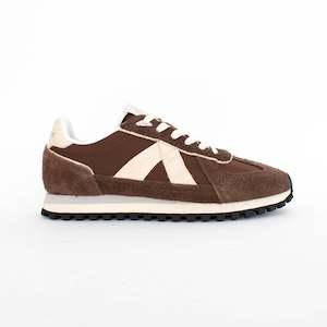 Sneakers: Gate Brown Tan Gold