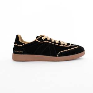 Sneakers: Elite Classic Black Gold