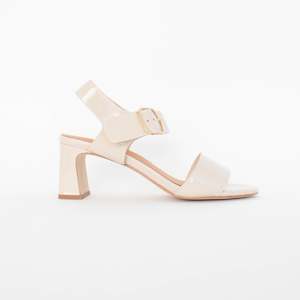 Sandals High: Scribe Nude Patent