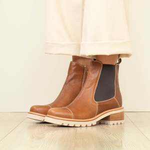 Ankle Boots Mid: Devon Tan
