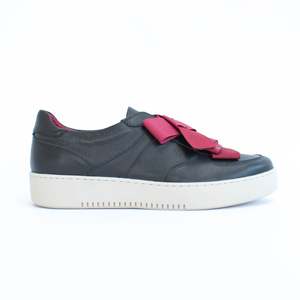 Yoko Black Winter Red