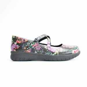 Orthotic Friendly: Soffees Black Floral