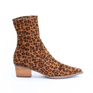 West Leopard Suede