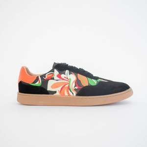 Sneakers: Messina Black Orange