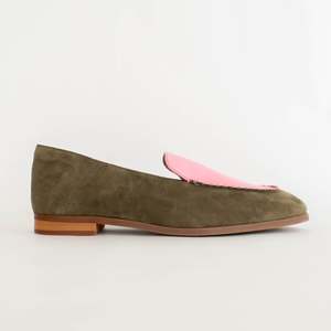 Greer Khaki Baby Pink