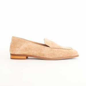Shoes Flat: Greer Camel Suede