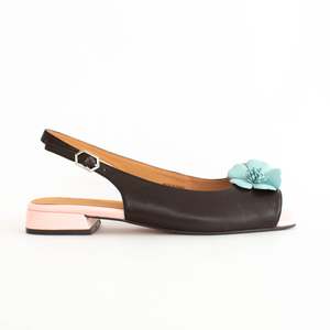 Sandals Flat: Saffy Choc