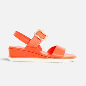 Sandals Mid: Stylo Orange