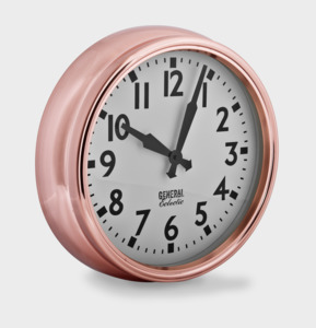 Products: Retro Copper School Clock - Sold Out Sadly Wilson & Co - Wilson & Co