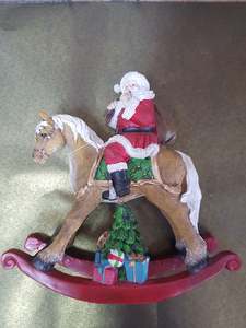 Wendys Top Christmas 2019 Ideas: Santa on Rocking Horse