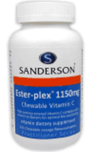 Sanderson Ester-plex C Chewable Orange 1150mg