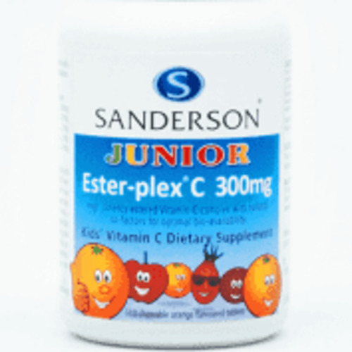 Sanderson Junior Ester-Plex C 300mg Chewable