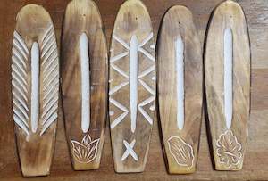 Incense Burners: Mangowood Surf Board Incense Holder