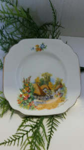 The Village Smithy Plate