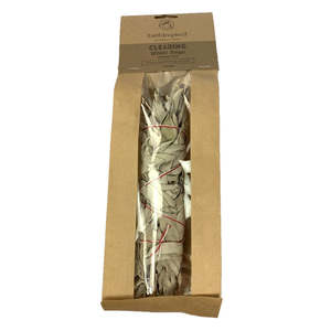 Essential Oils And Goodness: Earth Inspired 7 inch White Sage Smudge