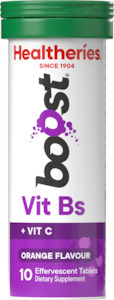 Boost Effervescent Vit Bs Orange 10's