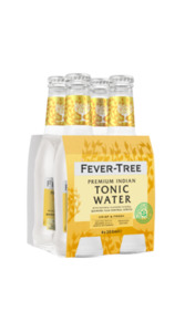 Fever Tree Indian Tonic Water 6 X4 Pk (24 X200 Ml)