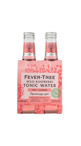 Soft Drinks: Fever Tree Wild Raspberry 6 X4 Pk (24 X200 Ml)