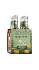 Soft Drinks: Fever Tree Ginger Ale 6 X4 Pk (24 X200 Ml)